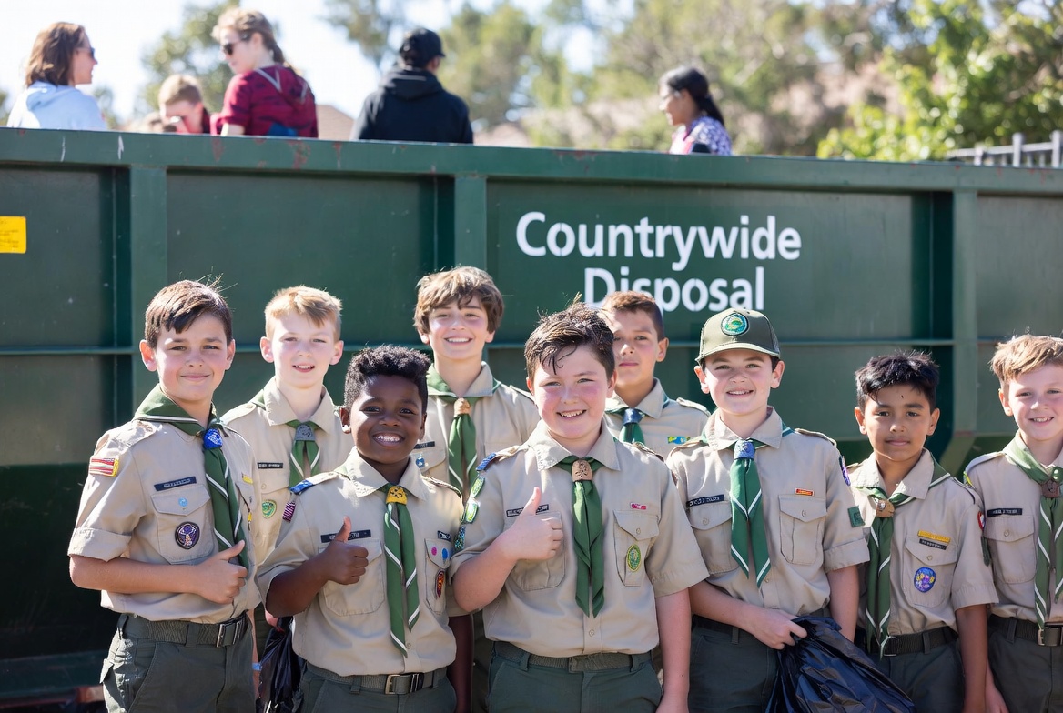 Rent a Dumpster ( Boy Scouts Event )
