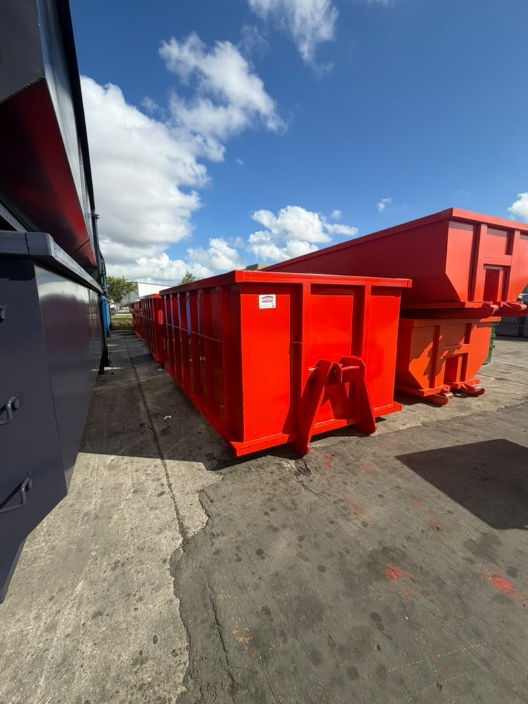 Rectangular Dumpsters for sale. 